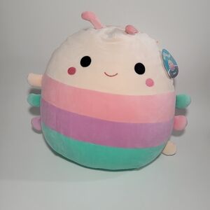 NWT Rare Original Squishmallows Manu Caterpillar 16" Collector